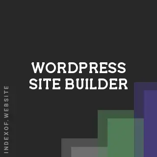 Wordpress site Builder